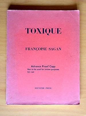 Seller image for Toxique (Advance Proof Copy) for sale by Woodbridge Rare Books