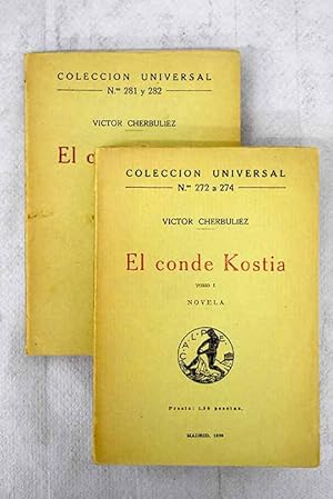 Imagen del vendedor de El conde Kostia a la venta por Alcan Libros