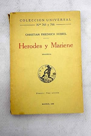 Imagen del vendedor de Herodes y Mariene a la venta por Alcan Libros