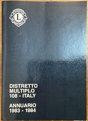 Lions Clubs International - Distretto Multiplo 108 Italy - Annuario 1983-1984