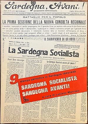 Stampa periodica in Sardegna 1943-1949. N.9. Sardegna Socialista - Sardegna Avanti!