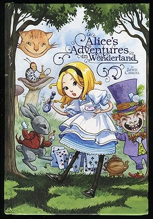 Image du vendeur pour Alices Adventures in Wonderland Hardcover HC IDW Lewis Carrol Looking Glass mis en vente par CollectibleEntertainment