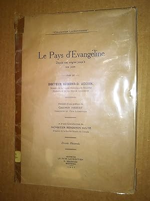 Seller image for Le pays d'vangline, depuis son origine jusqu' nos jours for sale by Livresse