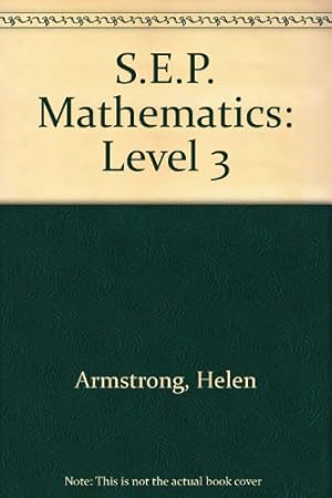 Bild des Verkufers fr S.E.P. Mathematics: Level 3 zum Verkauf von WeBuyBooks