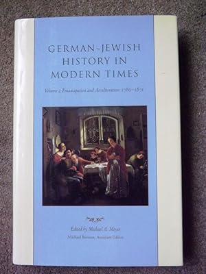 German-Jewish History in Modern Times: Integration and Dispute, 1871-1918