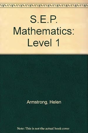 Bild des Verkufers fr S.E.P. Mathematics: Level 1 zum Verkauf von WeBuyBooks