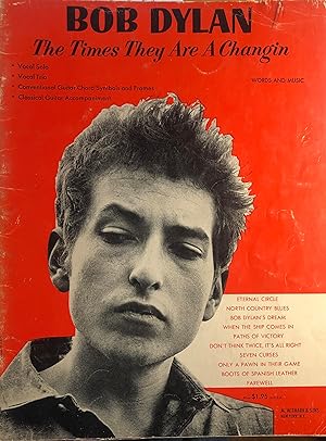 Bob Dylan The Times They Are Changing [Songbook] 1965