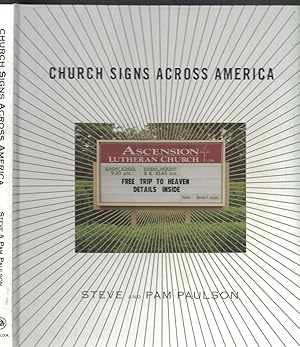 Imagen del vendedor de Church Signs Across America a la venta por Ye Old Bookworm