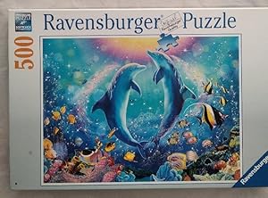 Seller image for Tanzende Delphine [500 Teile Puzzle]. Achtung: Nicht geeignet fr Kinder unter 3 Jahren. for sale by KULTur-Antiquariat