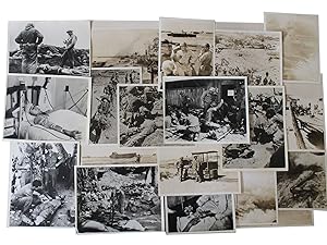Invasion of Okinawa WWII Large Photo Archive