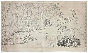 A Map of the most Inhabited part of New England containing the Provinces of Massachusets [sic.] B...