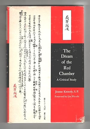 The Dream of the Red Chamber A Critical Study