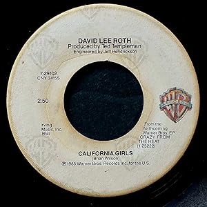 Seller image for California Girls / California Girls (Remix) [7" 45 rpm Vinyl Single] for sale by Kayleighbug Books, IOBA