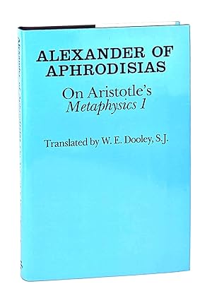 Image du vendeur pour On Aristotle's Metaphysics I. mis en vente par Capitol Hill Books, ABAA