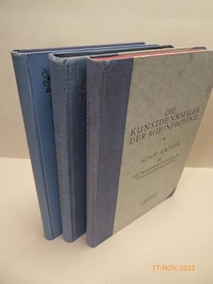 Die Kunstdenkmäler der Rheinprovinz. Zehnter Band. Aachen. Drei Teilbände. Abt. 1: Das Münster zu...