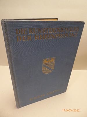 Die Kunstdenkmäler der Rheinprovinz. Zwölfter Band. II. Abteilung. Kreis Prüm. Im Auftrage des Pr...