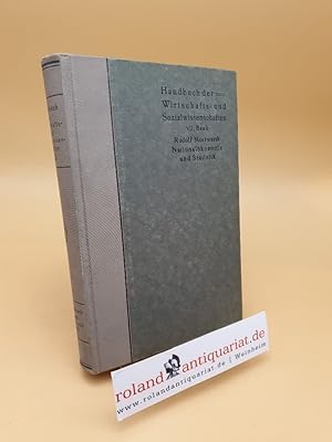 Seller image for Nationalkonomie und Statistik ; Eine Einfhrung in die empirische Nationalkonomie ; Band 7 for sale by Roland Antiquariat UG haftungsbeschrnkt