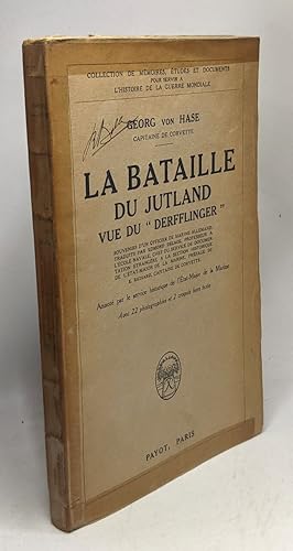 Image du vendeur pour La bataille de Jutland vue du "Derfflinger" mis en vente par crealivres