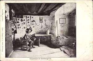 Ansichtskarte / Postkarte Eppelein von Gailingen, Eppelein's Gefängnis, Raubritter um 1300