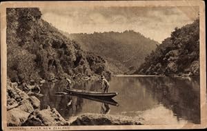 Ansichtskarte / Postkarte Neuseeland, Wanganui River, Landschaft