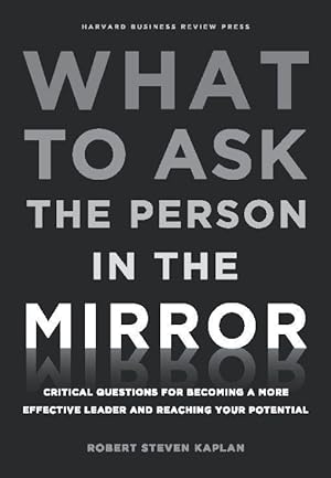 Bild des Verkufers fr What to Ask the Person in the Mirror zum Verkauf von moluna