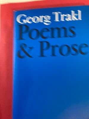 Seller image for Poems and Prose. Bilingual Edition. Translated with an Introduction and Notes by Alexander Stillmark. for sale by Plurabelle Books Ltd