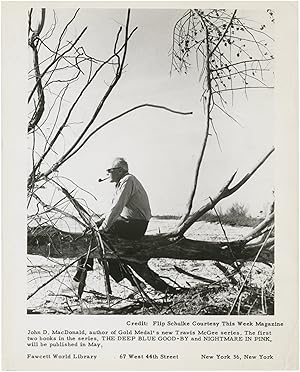 Original photograph of John D. MacDonald, circa 1964