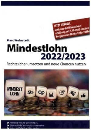 Seller image for Mindestlohn 2022/2023 : Rechtssicher umsetzen und neue Chancen nutzen for sale by AHA-BUCH GmbH