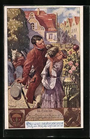 Bild des Verkufers fr Ansichtskarte Deutscher Schulverein Nr. 925: die Lieder des Zupfgeigenhansls zum Verkauf von Bartko-Reher