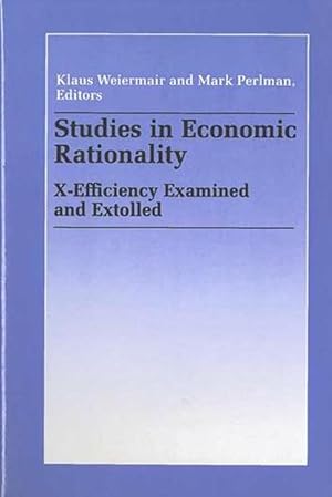 Imagen del vendedor de Studies in Economic Rationality (Hardcover) a la venta por CitiRetail