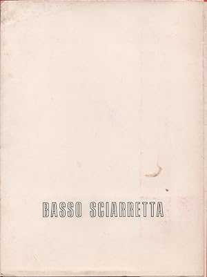 Seller image for Basso Sciarretta. Portfolio for sale by libreria biblos