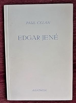 Edgar Jené. Der Traum vom Traume. Mit 30 Abbildungen und einer Vorbemerkung v. Otto Basil.