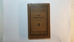 Imagen del vendedor de OVID. Metamorphoseon 2, Siebelis-Polle: P. Ovidii Nasonis Metamorphoseon. Auswahl fr Schulen. Zweites Heft, Buch X-XV und das mythologisch-Geographische Register enthaltend. a la venta por Gebrauchtbcherlogistik  H.J. Lauterbach