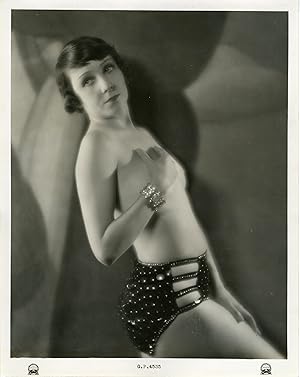 "Ginette VINCENT" vedette du film "RIEN QUE DES MENSONGES"  Réalisé par Charles ANTON en 1932 d'a...