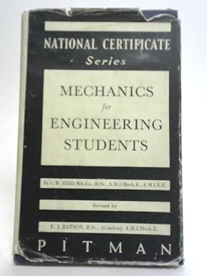 Bild des Verkufers fr Mechanics for Engineering Students zum Verkauf von World of Rare Books