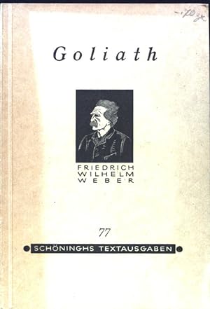 Bild des Verkufers fr Goliath; Schninghs Textausgaben; 77; zum Verkauf von books4less (Versandantiquariat Petra Gros GmbH & Co. KG)