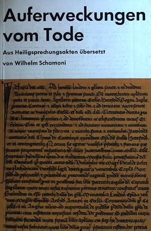 Bild des Verkufers fr Auferweckungen vom Tode. Das wahre Gesicht des Heiligen. zum Verkauf von books4less (Versandantiquariat Petra Gros GmbH & Co. KG)