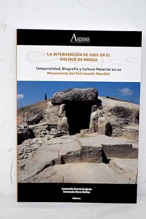 Image du vendeur pour La intervencin de 2005 en el dolmen de Menga mis en vente par Alcan Libros