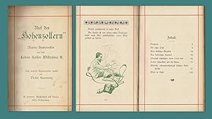 Sammelband mit 3 Werken von Victor Laverrenz: 1) Auf der Hohenzollern 2) Burenstreiche 3) bei uns...