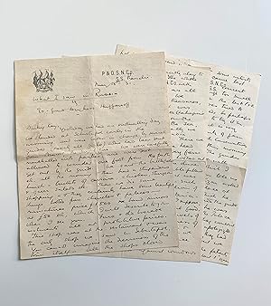 Original Letter sent during a trip to Post Revolutionary Russia 1931.