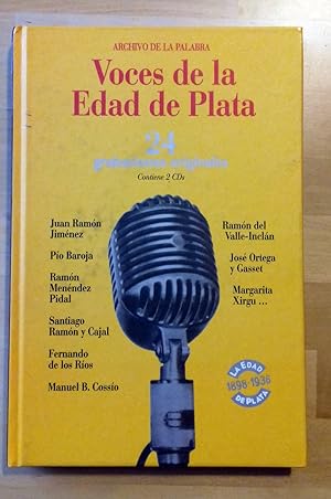 Imagen del vendedor de ARCHIVO DE LA PALABRA. VOCES DE LA EDAD DE PLATA. 2 CD a la venta por Itziar Arranz Libros & Dribaslibros