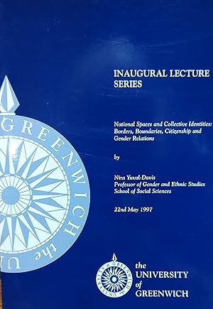 Seller image for National Spaces and Collective Identities: Borders, Boundaries, Citizenship and Gender relations (Inaugural Lecture Series) for sale by Shore Books