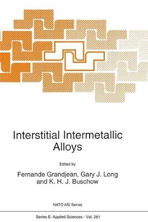 Seller image for Interstitial Intermetallic Alloys (NATO Science Series E: (closed)) [Hardcover ] for sale by booksXpress