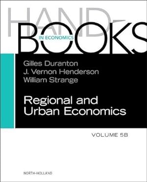 Bild des Verkufers fr Handbook of Regional and Urban Economics zum Verkauf von BuchWeltWeit Ludwig Meier e.K.
