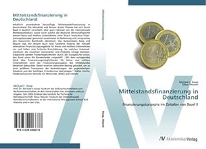 Seller image for Mittelstandsfinanzierung in Deutschland for sale by BuchWeltWeit Ludwig Meier e.K.