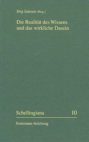 Immagine del venditore per Die Realitt des Wissens und das wirkliche Dasein venduto da BuchWeltWeit Ludwig Meier e.K.