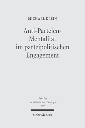 Image du vendeur pour Westdeutscher Protestantismus und politische Parteien mis en vente par Rheinberg-Buch Andreas Meier eK