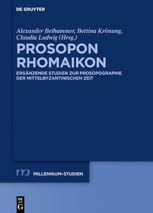 Immagine del venditore per Prosopon Rhomaikon venduto da Rheinberg-Buch Andreas Meier eK