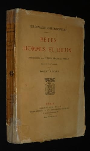 Bild des Verkufers fr Btes, hommes et dieux (Beast, Men and Gods) zum Verkauf von Abraxas-libris