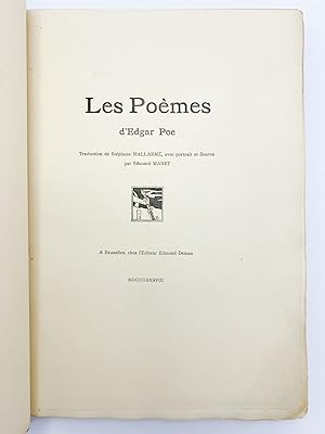 Seller image for Les Pomes for sale by Riverrun Books & Manuscripts, ABAA